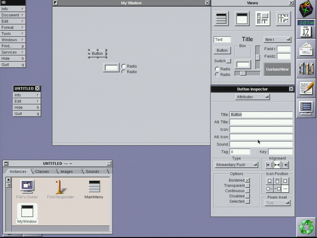interface builder